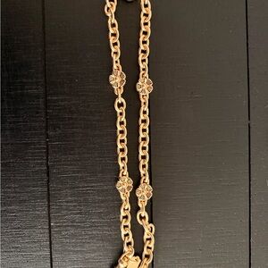 Coach Floral Chain Shoulder Strap